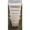 Image 2 : ROLLING PLASTIC ORGANIZER