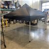 Image 1 : AS NEW 10FT X 10FT STEEL FRAME INSTANT UP CANOPY, WITH BLACK TOP, RETAIL $399