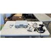 Image 1 : FLIGHT JOYSTICK,  CORDLESS DRILL, GOOGLE HOME, ROUTER AND POWERED DRIVE