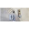 Image 3 : 6 NEW MONACO SATIN PRIVACY DOOR HANDLES, ANSI GRADE 3