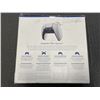 Image 2 : PLAYSTATION 5 PS5 WHITE DUALSENSE CONTROLLER TESTED AND WORKING, RETAIL $89