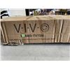 Image 2 : VIVO DARK WALNUT/ BLACK MOBILE EASEL TV STAND WITH SHELF