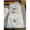 Image 2 : ASSORTED COLLECTIBLE FIGURES, POTTERY, CANVAS PICTURES, LINENS ETC
