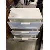 Image 2 : WHITE 3 DRAWER DRESSER