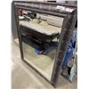 Image 2 : LARGE DECORATIVE BEVELLED MIRROR, 46 INCH X 59 INCH