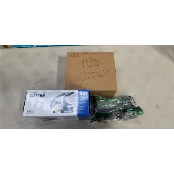 ICO FRENCH FRY CUTTER, ICO SPIRALIZER , AND PROFESSIONAL LED NAIL DRYER LAMP