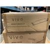 Image 2 : VIVO BLACK SWIVEL COUCH DESK, 20 INCH X 15 INCH, VIVO WHITE LOCKABLE UNDER DESK DRAWER, AND UNDER DE