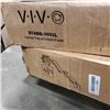 Image 2 : VIVO PNEUMATIC ARM SINGLE MONITOR DEKS MOUNT, VIVO LAPTOP TRAY AND DESK MOUNT AND VIVO MECHANICAL AR