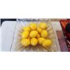 Image 2 : DECORATIVE GLASS BOWL WITH FRUIT