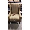 Image 2 : PAIR OF SHERHILL FURNITURE ACCENT CHAIRS, VERY GOOD CONDITION, ONE HAS BROKEN REAR LEG,