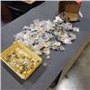 Image 1 : ASSORTED MILITARY BUTTONS, AND BOX OF 200 PLUS NEW PINS, PLANET HOLLYWOOD, DISNEY VARIETY CLUB AND M