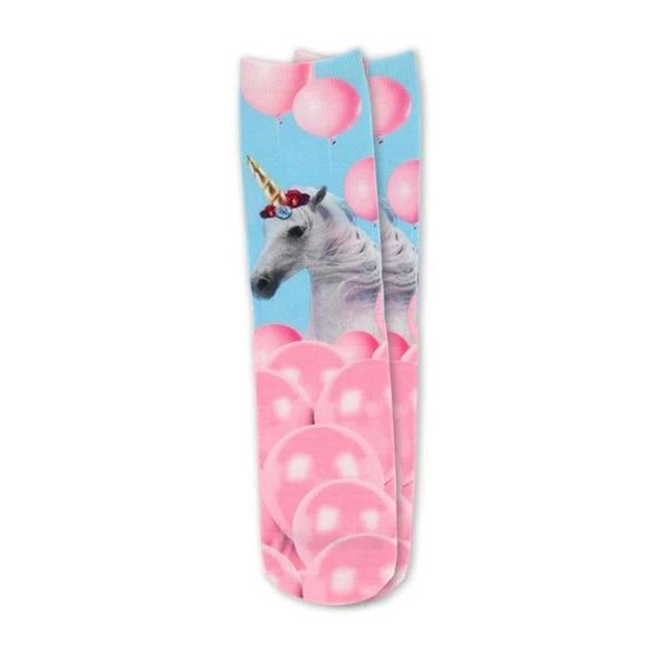 1 pair unicorn sock- adult size
