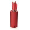 Image 1 : Red kitchen knife set