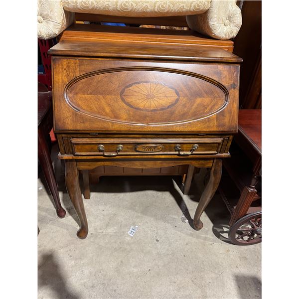 Drop front desk