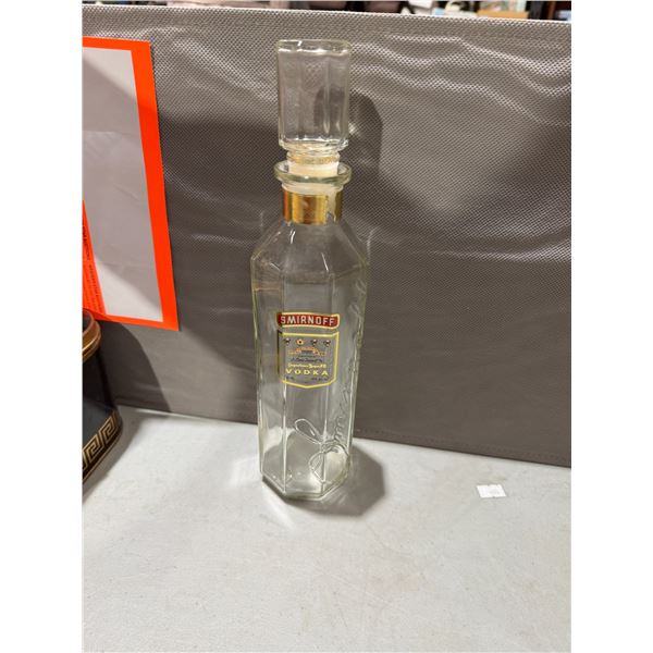 Smirnoff bottle