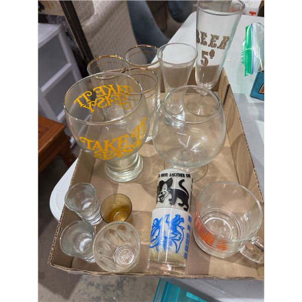 Vintage glasses