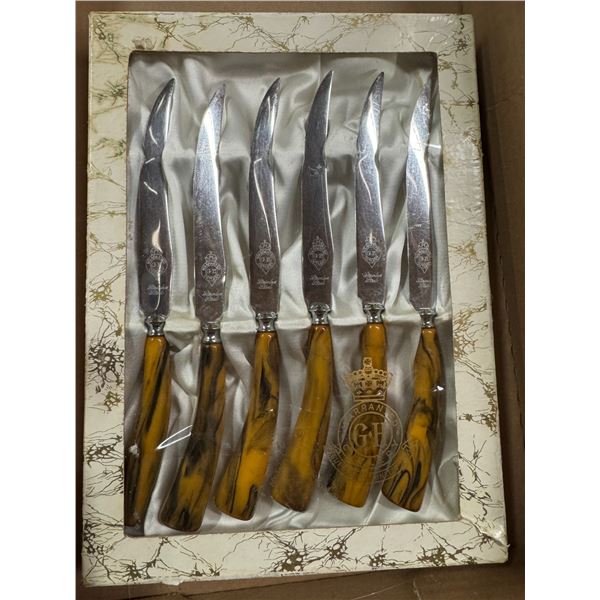 Warranted cutlery, stainless steel knives