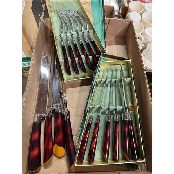 Deluxe triple ware  cutlery made in Canada