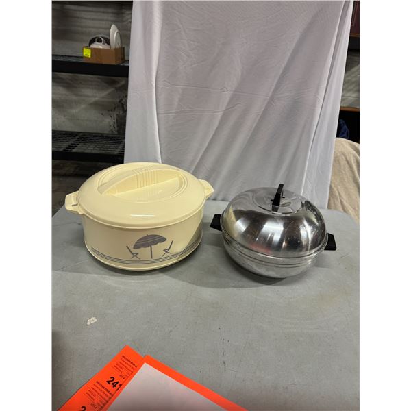 Buns and other serving dishes