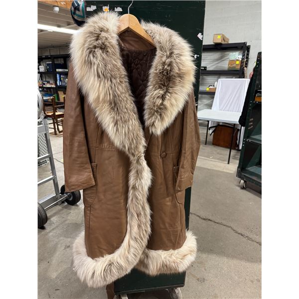 Lady of Spain coat RAJAC Leather of Canada