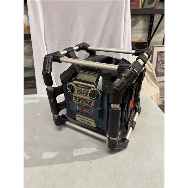 Bosch power bus subwoofer works well