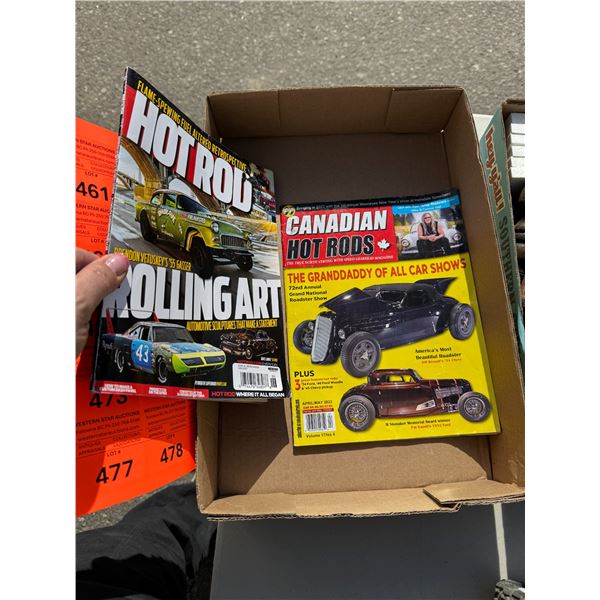 Hot Rod magazines