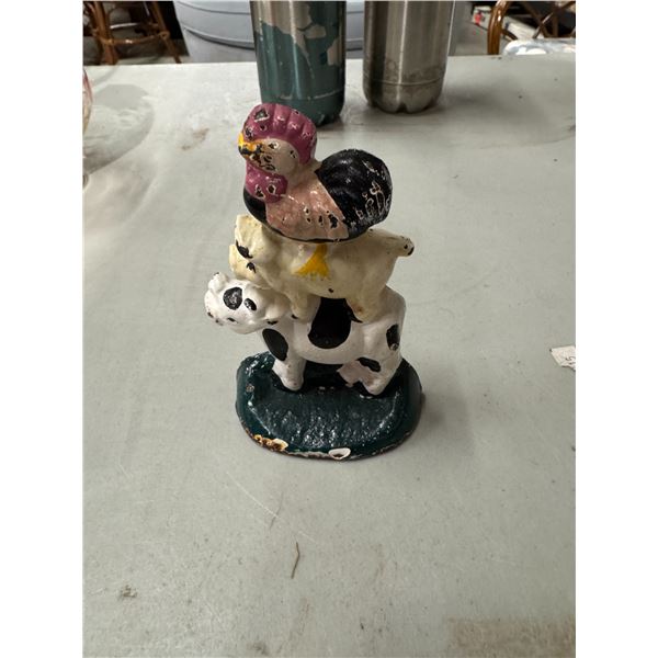 Cast-iron doorstop