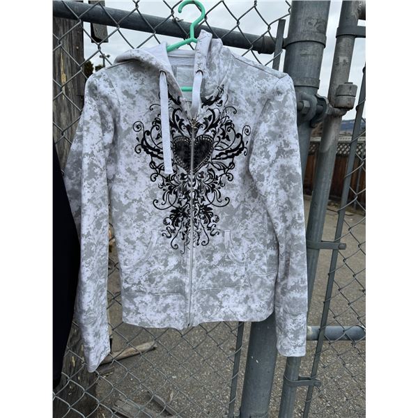 Large zip up hoodie