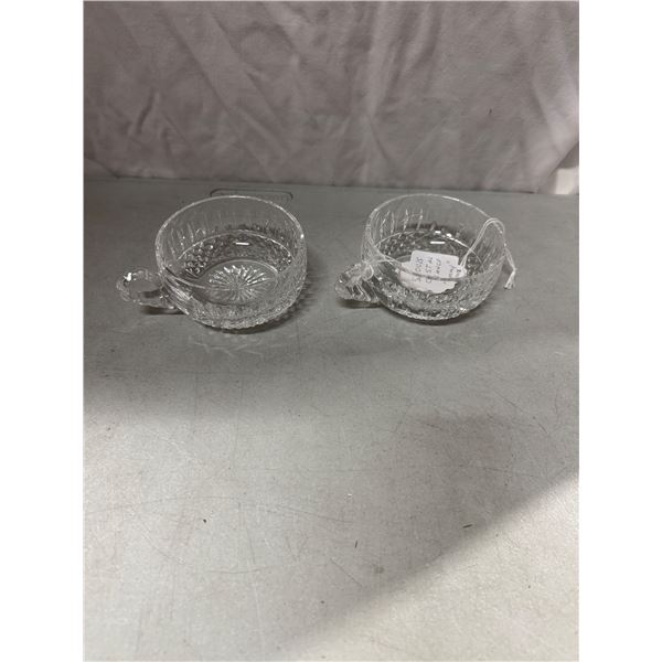 St Louis Crystal Tommy Mugs. France