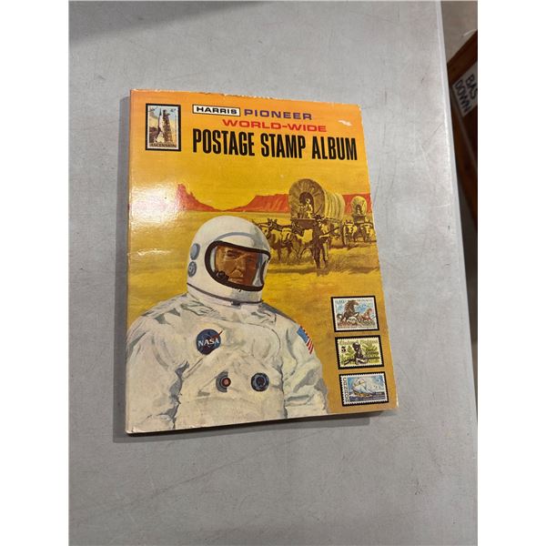 Vintage postage stamp album