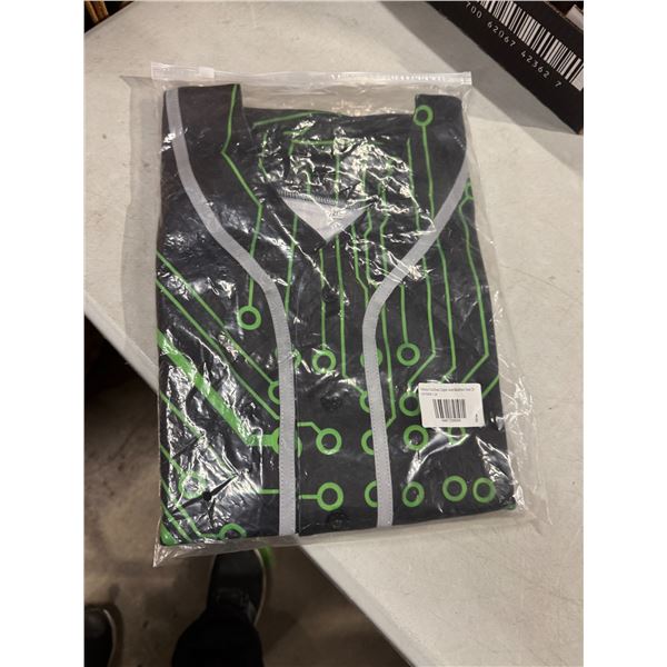 New reflective circuit board cropped jersey two XL