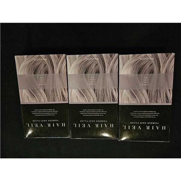 Hair veil powder color- silver