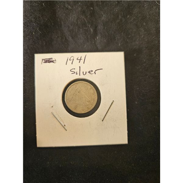 1941 Silver dime