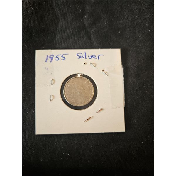1955 Silver dime