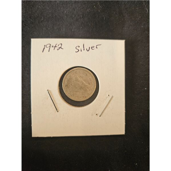 1942 Silver dime