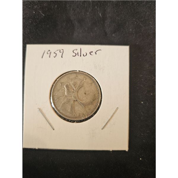 1959 Silver Quarter