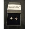 Image 1 : 18k gold plated stud earrings