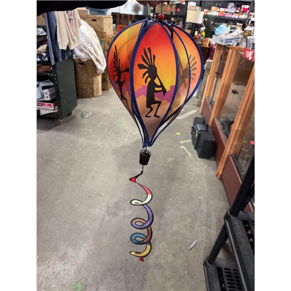 Hanging spinning decor