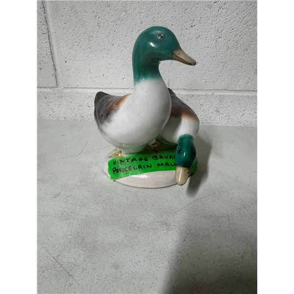 Vintage Bavarian porcelain mallards