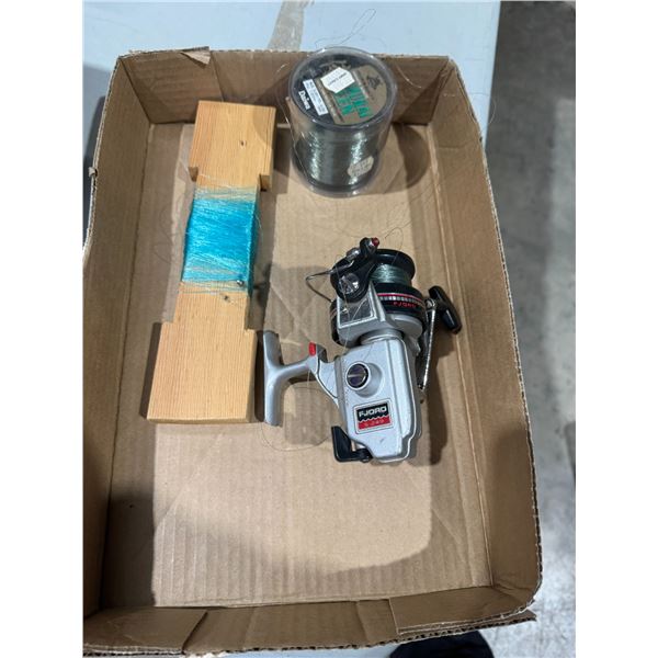 Fishing reel and line