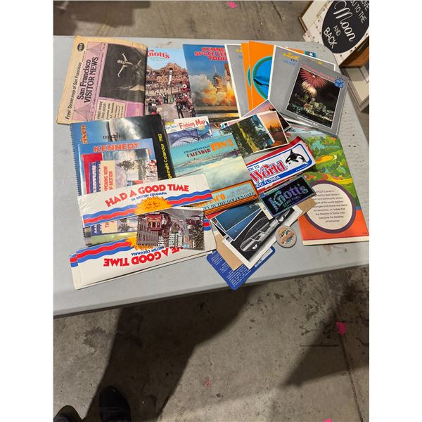 Knoxberry Farm Kennedy space Center expo 86 and other collectible items