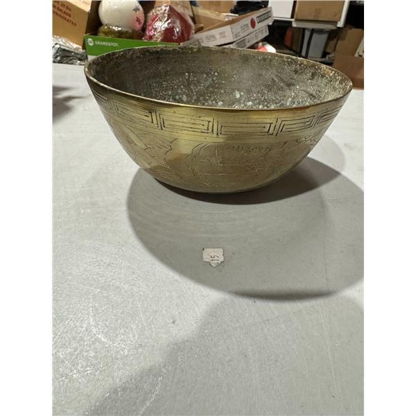 Brass bowl