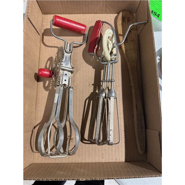 Vintage egg beaters