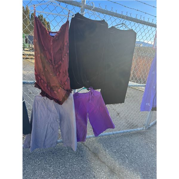 Clothing size, large, and medium