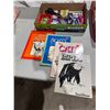 Image 1 : Drawing books and station
