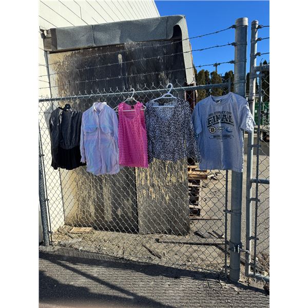 Tanks and shirts size large Ish