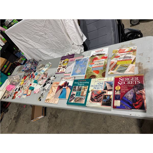 Lot of crafting and sewing items