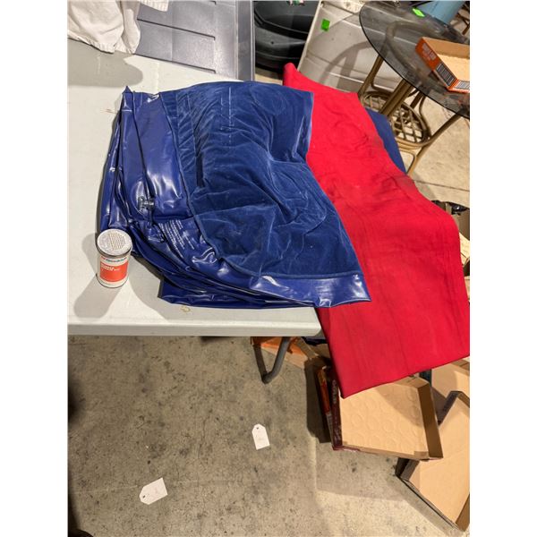 Vintage air mattress and blowup mattress, bed, and rubber repair