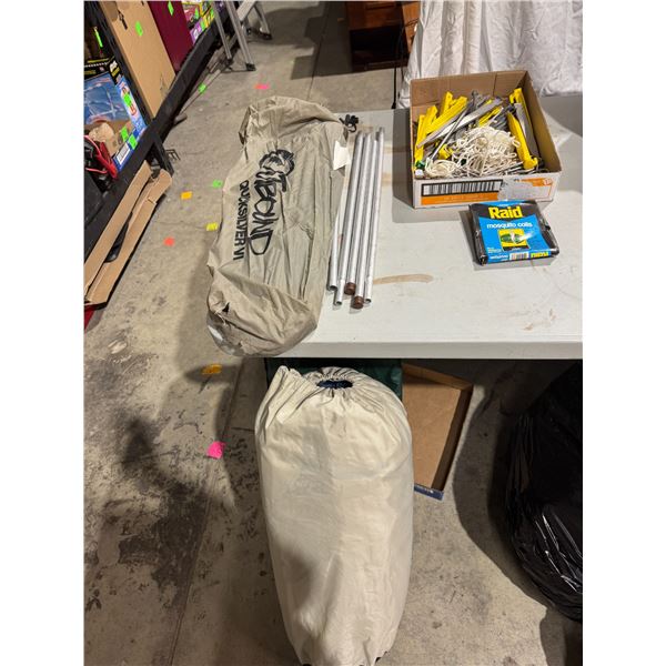 10 to items, pegs, mosquito coils, etc.