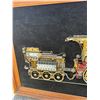 Image 3 : Hand crafted train wall hanging